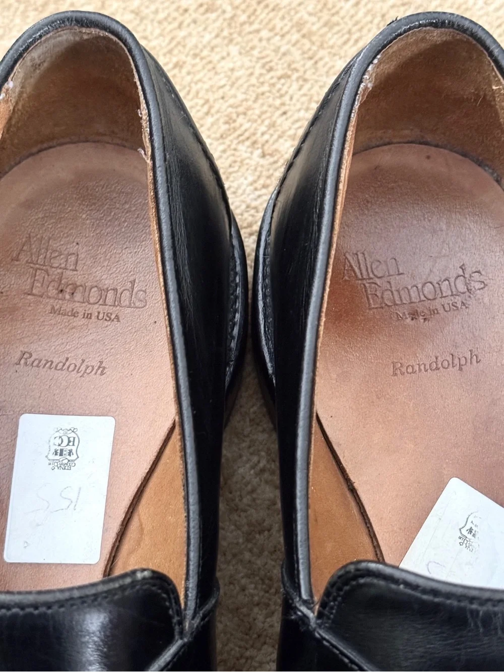 Allen Edmonds Randolph Leather Penny Loafers